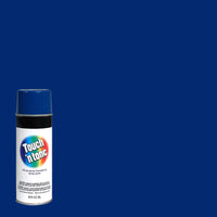 Rust-Oleum Touch n Tone Gloss Royal Blue Spray Paint 10 oz. (Pack of 6)