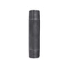 BK Products 3/4 in. MPT x 4-1/2 in. L Black Steel Nipple (Pack of 5)