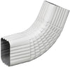 Amerimax 2 In. H X 3 In. W X 3 In. L White Aluminum B Gutter Elbow