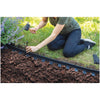 Master Mark 25 ft. L X 3.2 in. H Plastic Black Coiled Edging (Pack of 6)