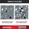 Rust-Oleum Glacier Gray Decorative Color Chips 1 lb.