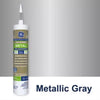 GE Silicone 2 Gray Silicone 2 Metal Gutter Silicone 10.1 oz. (Pack of 12)