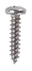 Hillman No. 4 X 1/2 in. L Slotted Hex Washer Head Sheet Metal Screws 100 pk