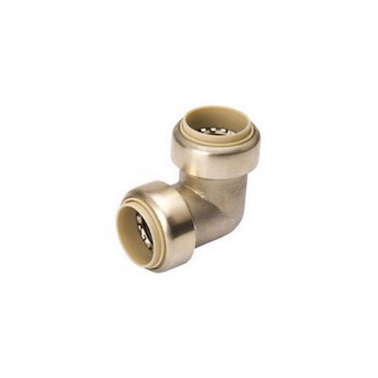 BK Products Proline Push to Connect 3/4 in. PTC X 3/4 in. D PTC Brass 90 Degree Elbow