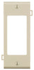 Leviton Light Almond 1 gang Thermoplastic Nylon Decorator Sectional End Wall Plate 1 pk