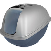 Cat Litter Pan, Hooded, Plastic, L