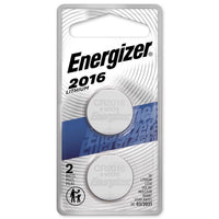Energizer Lithium 2016 3 V Electronic/Watch Battery 2016BP-2N 2 pk