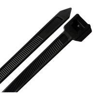 Steel Grip 18 in. L Black Cable Tie 10 pk - Open Box