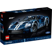 LEGO Technic 2022 Ford GT ABS Plastic Multicolored 1466 pc