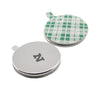 Magnet Source 0.75 in. L X 0.75 in. W Silver Disc Magnets with Adhesive 3.91 lb. pull 5 pc - Deal of The Week