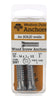 Hillman 1/4 in. Dia. x 1-1/2 in. L Lead Round Head Concrete Screw Anchor 2 pk (Pack of 10)