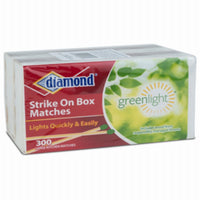 Diamond Greenlight 2.5 in.   L Matches 300 pc (Pack of 8)