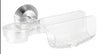 iDesign Clear Plastic Brush Holder