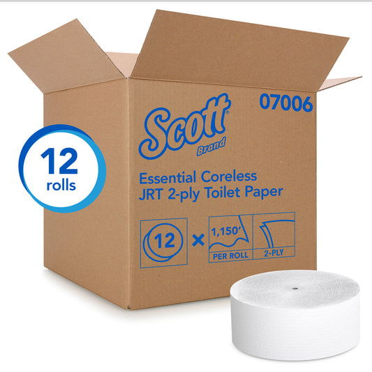 Scott Essential Coreless Toilet Paper 12 roll