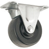 Waxman Consumer Group Rigid Heavy Duty Rubber Caster, 2 in.