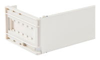 Kenney Enamel White Pocket Rod 48 in. L X 86 in. L - Open Box