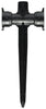 Orbit 67991 1/2 Black Driplock Drip Tubing Inline X 1/2 Male Pipe Thread Stake