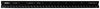 Johnson 12 in. L X .625 in. W Aluminum Ruler SAE