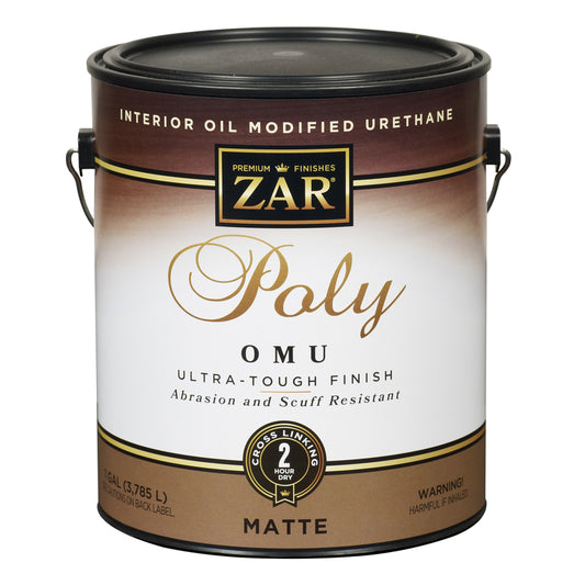 ZAR Ultra Max Matte Clear Polyurethane 1 gal. (Pack of 2)