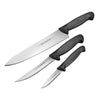 Tramontina Stainless Steel Knife Set 3 pc
