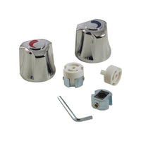 Danco For Universal Chrome Sink and Tub and Shower Faucet Handles - Open Box