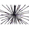Celebrations Orange/Purple 16 in. LED Starlight Burst Halloween Decor (Pack of 6)