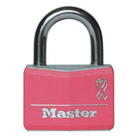 Master Lock 1-5/16 in. H X 1/2 in. W X 1-9/16 in. L Vinyl Covered Steel Double Locking Covered Padlo - Deal of The Week