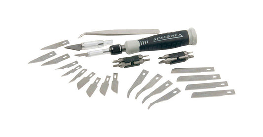 SpeedHex Micro Screwdriver & Precision Knife Set (Pack of 9)