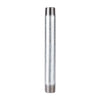 STZ Industries 1 in. MIP each X 1 in. D MIP Galvanized Steel 10 in. L Nipple