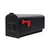 Architectural Mailboxes Parsons Classic Plastic Post Mount Black Mailbox - Deal of The Week