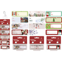 Paper Images Assorted Peel N Stick Holiday Gift Tags (Pack of 50)