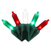 Celebrations Platinum LED T5 Red/Green/Pure White 50 ct String Christmas Lights 25 ft. - Deal of The Week