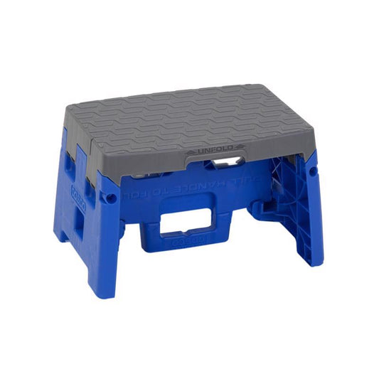 Cosco 8.46 in. H X 14.02 in. W X 9.84 in. D 300 lb. capacity 1 step Plastic Folding Step Stool (Pack of 4)