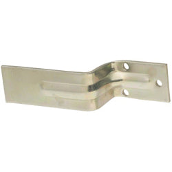 National Hardware Zinc-Plated Silver Steel Open Bar Holder 1 pc