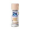 Rust-Oleum Painter's Touch Ultra Cover Satin Ivory Silk Spray Paint 12 oz. (Pack of 6)