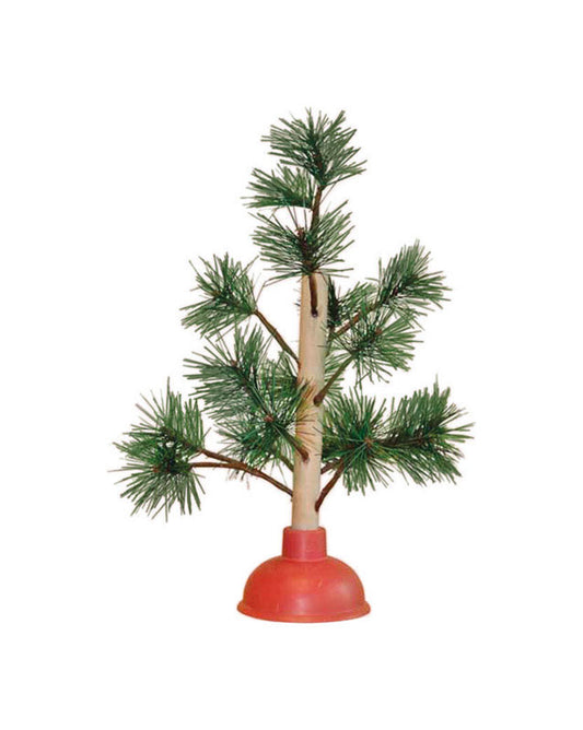 Rednek Non-Electric Tree Plunger Christmas Decoration (Pack of 12)