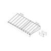 Vulcan Industries 24 in. W X 12 in. D Black Steel Shelf 1 pk
