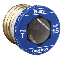 Bussmann 15 amps Dual Element Plug Fuse 4 pk - Deal of The Week