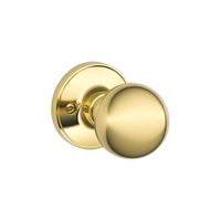 Schlage Dexter Corona Bright Brass Dummy Knob Right or Left Handed - Deal of The Week