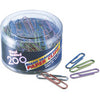 Officemate International 97212 Giant Paper Clips Assorted Colors