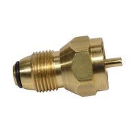 Mr. Heater Brass Propane Tank Refill Adapter - Female Thread x Soft Nose P.O.L.