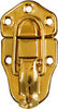 National Hardware Brass-Plated Steel Lockable Draw Catch 1.76 in. 3.64 in. 1 pk