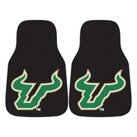 University of South Florida Carpet Car Mat Set - 2 Pieces