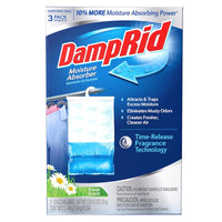DampRid Hanging Moisture Absorber Fresh Scent 15.4 oz 3 pk (Pack of 4)