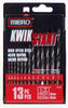 MIBRO Kwik Start High Speed Steel Drill Bit Set 13 pc