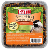 Kaytee Scorching Sunflower & Nut Cake 6.3 Ounces (Pack of 12)