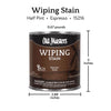 Old Masters Semi-Transparent Espresso Oil-Based Wiping Stain 0.5 Pt.