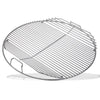Weber 21.5" Hinged Cooking Grate  Nickel-Plated Steel Fits 22" Charcoal Grills  Easy Charcoal Access