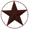 De Leon Collections Metal Star With Barb Wire