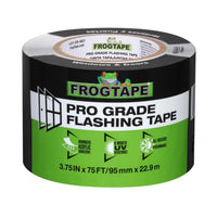 FrogTape Pro Grade 3.75 in. W X 75 ft. L Tape Flashing Tape Black (Pack of 12)